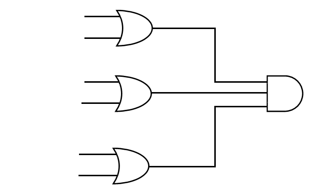 Question logic circuit